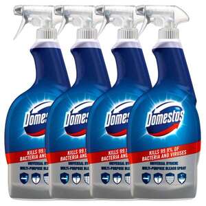 Domestos Universal Hygiene fertőtlenítő hatású tisztító spray, 4x750 ml kép