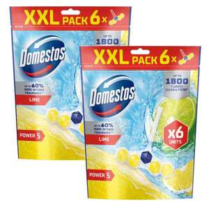 Domestos Power5 Lime WC illatosító blokk, 12x50 g kép