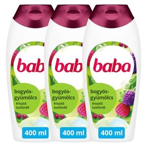 Baba Tusfürdő Gyümölcsöskert 3x400ml kép