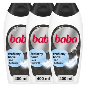 Baba 3in1 férfi Tusfürdő érzékeny bőrre 3x400ml kép