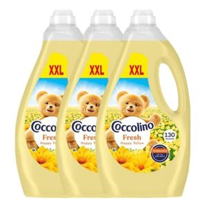 Coccolino Fresh Happy Yellow öblítő, 390 mosás, 3x2990 ml kép