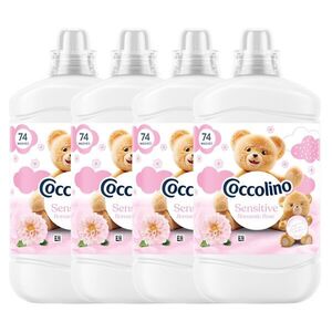 Coccolino Sensitive Romantic Rose öblítő, 296 mosás, 4x1702 ml kép