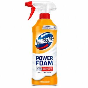 Domestos Power Foam Citrus Blast WC és fürdőszoba tisztító hab 435ml kép