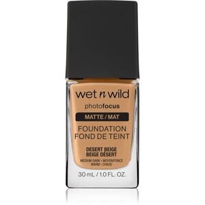 Wet n Wild PhotoFocus mattító folyékony alapozó árnyalat Desert Beige 30 ml kép