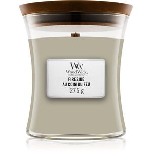 Woodwick Fireside Au Coin Du Feu illatgyertya fa kanóccal 275 g kép