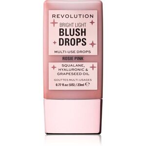 Revolution Bright Light Blush Drops folyékony arcpirosító árnyalat Pink Rosie 23 ml kép