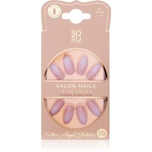 SOSU Cosmetics Salon Nails műköröm árnyalat Fallen Angel 24 db kép