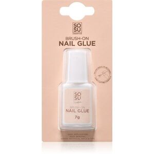 SOSU Cosmetics Brush-On Nail Glue köröm ragasztó 7 ml kép