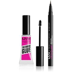 NYX Professional Makeup Eyebrow set szemöldök szett 2 db kép