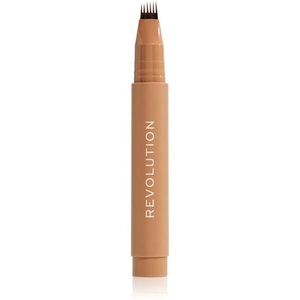 Revolution Instant Brow Hair szemöldök fixáló árnyalat Cool Brown 1.8 ml kép