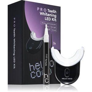hello coco PAP Pro Whitening Led Kit fogfehérítő szett kép