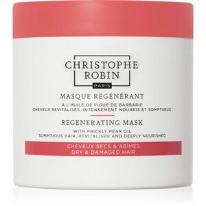 Christophe Robin Regenerating Mask with Prickly Pear Oil regeneráló maszk száraz, sérült, vegyileg kezelt hajra 75 ml kép