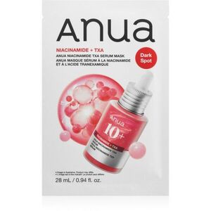 Anua Niacinamide TXA Serum Mask fehérítő gézmaszk a pigment foltok ellen 28 ml kép
