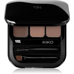 KIKO Milano Eyebrow Expert szett a tökéletes szemöldökért árnyalat 02 Brown 2.4 g kép