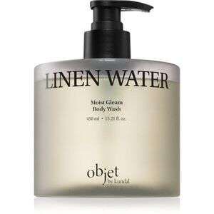 KUNDAL Objet Moist Gleam Body Wash parfümös tusfürdő az intenzív hidratálásért illattal Linen Water 450 ml kép