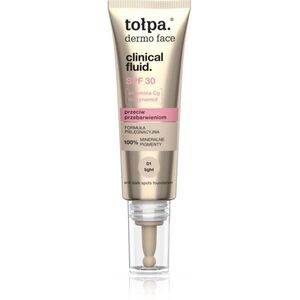 Tołpa Dermo Face Clinical Anti-Pigmentation fluid a sötét foltok ellen árnyalat 01 Light 25 ml kép