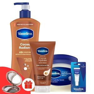 Vaseline Bőr- és testápoló csomag + Ajándék Vaseline tükör kép