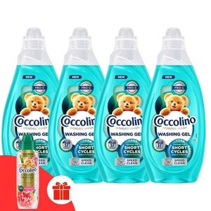 Coccolino Wonder Wash Speed Clean mosószer gyors mosáshoz, 148 mo... kép