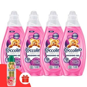 Coccolino Wonder Wash Ultra Care mosószer gyors mosáshoz, 148 mos... kép