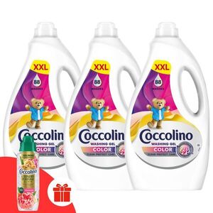 Coccolino Color mosószer színes ruhákhoz, 264 mosás, 3x3.52l + Aj... kép
