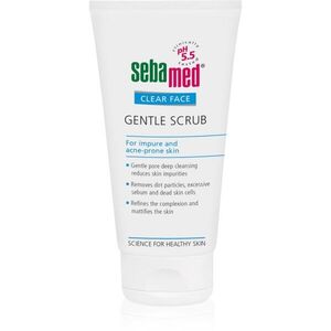 Sebamed Clear Face Gentle Scrub gyengéd bőrradír 150 ml kép