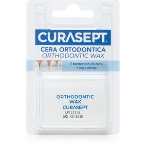 Curasept Orthodontic Wax ortodonciális viasz fogszabályzóhoz 7 db kép