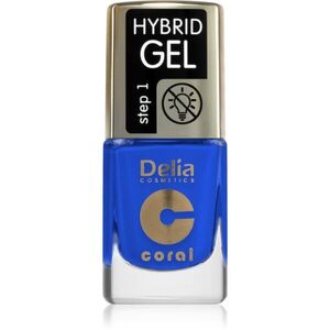 Delia Cosmetics Coral Hybrid Gel géles körömlakk UV/LED lámpa használata nélkül árnyalat 126 11 ml kép