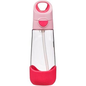 b.box Bottle with Straw kulacs szívószállal Flamingo Fizz 1 db kép