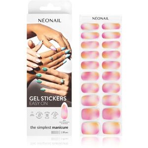 NEONAIL Easy On Gel Stickers körömmatrica UV-/LED-lámpa használatával árnyalat M14 20 db kép
