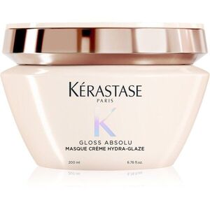 Kérastase Gloss Absolu Masque Créme Hydra-Glaze haj maszk a rakoncátlan és töredezett hajra 200 ml kép