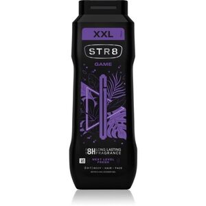 STR8 Game Shower Gel tusfürdő gél 3 az 1-ben uraknak 750 ml kép
