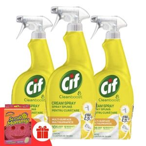 Cif Cream Univerzális zsíroldó és tisztító Spray citrom illattal, ... kép