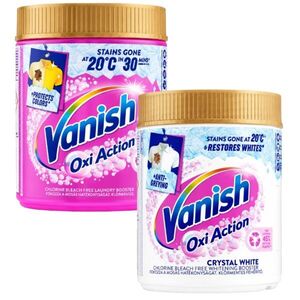 Vanish Oxi Action Folttisztító por Pink 470g + Vanish Oxi Action... kép