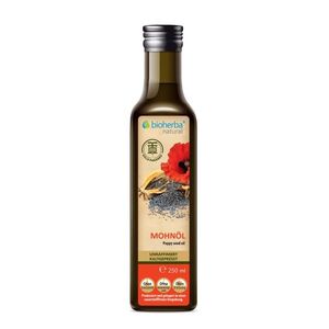 Hidegen sajtolt mákolaj - 250 ml - Bioherba kép
