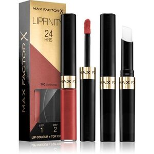 Max Factor Lipfinity Lip Colour hosszan tartó rúzs balzsammal árnyalat 140 Charming 4, 2 g kép