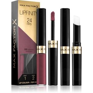 Max Factor Lipfinity Lip Colour hosszan tartó rúzs balzsammal árnyalat 330 Essential Burgundy 4, 2 g kép