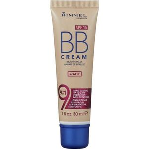 Rimmel BB Cream 9 in 1 BB krém SPF 15 árnyalat Light 30 ml kép
