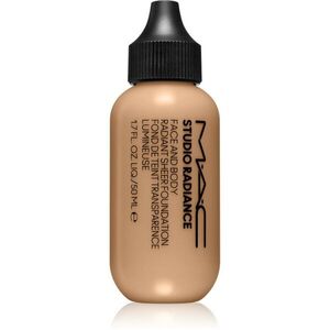MAC Cosmetics Studio Radiance Face and Body Radiant Sheer Foundation könnyű alapozó arcra és testre árnyalat C3 50 ml kép