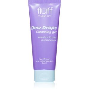 Fluff Dew Drops tisztító gél az arcbőrre niacinamiddal 100 ml kép