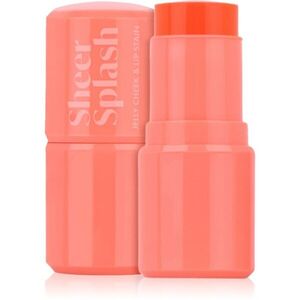 Barry M Sheer Splash multifunkcionális smink ajkakra és arcra árnyalat Papaya Pool 5.8 g kép