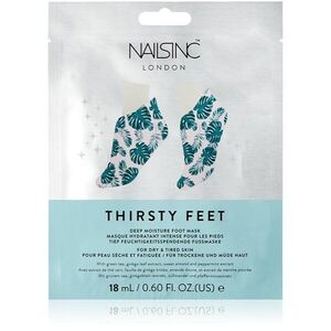 Nails Inc. Thirsty Feet hidratáló maszk lábakra 18 ml kép