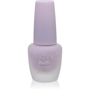 Technic Cosmetics Matte Nail Varnish hosszantartó körömlakk matt hatással árnyalat Lavender 12 ml kép