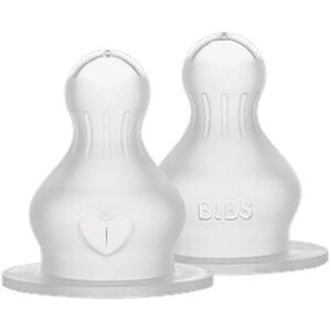 BIBS Silicone Bottle Nipple etetőcumi Fast Flow 2 db kép