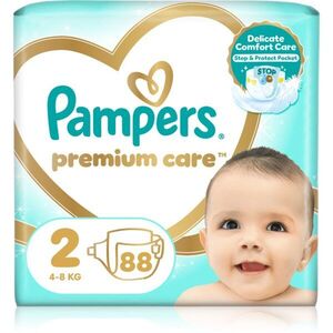 Pampers Premium Care Size 2 eldobható pelenkák 4-8 kg 88 kg kép