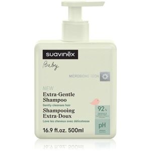Suavinex Baby Extra-Gentle Shampoo finom állagú sampon gyermekeknek születéstől kezdődően 500 ml kép
