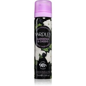 Yardley Gardenia & Cassis testápoló spray illatosított hölgyeknek 75 ml kép