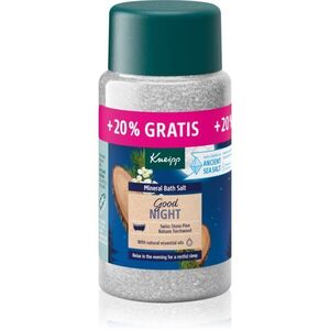 Kneipp Good Night fürdősó Swiss Stone Pine & Balsam Torchwood 600 g kép