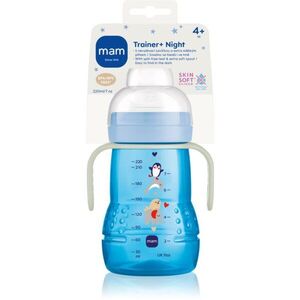 MAM Trainer Night kulacs Blue 4m+ 220 ml kép