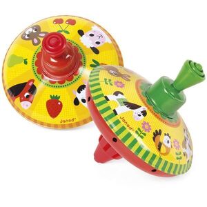 Janod Farm Spinning Top zenélő játék 2y+ 1 db kép