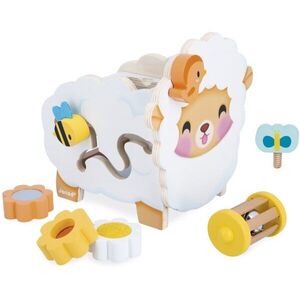 Janod Multi-Activity Sheep interaktív játék fából készült 12m+ 1 db kép